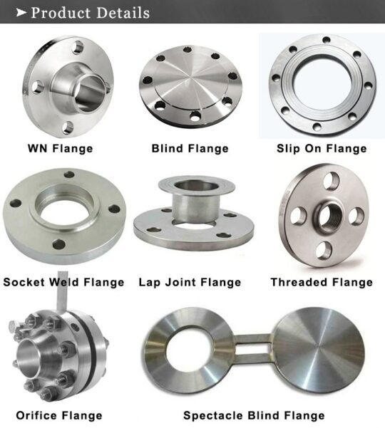 JIS-Flange-Stainless-Steel-Pipe-Flange-Slip-on-RF-Flange