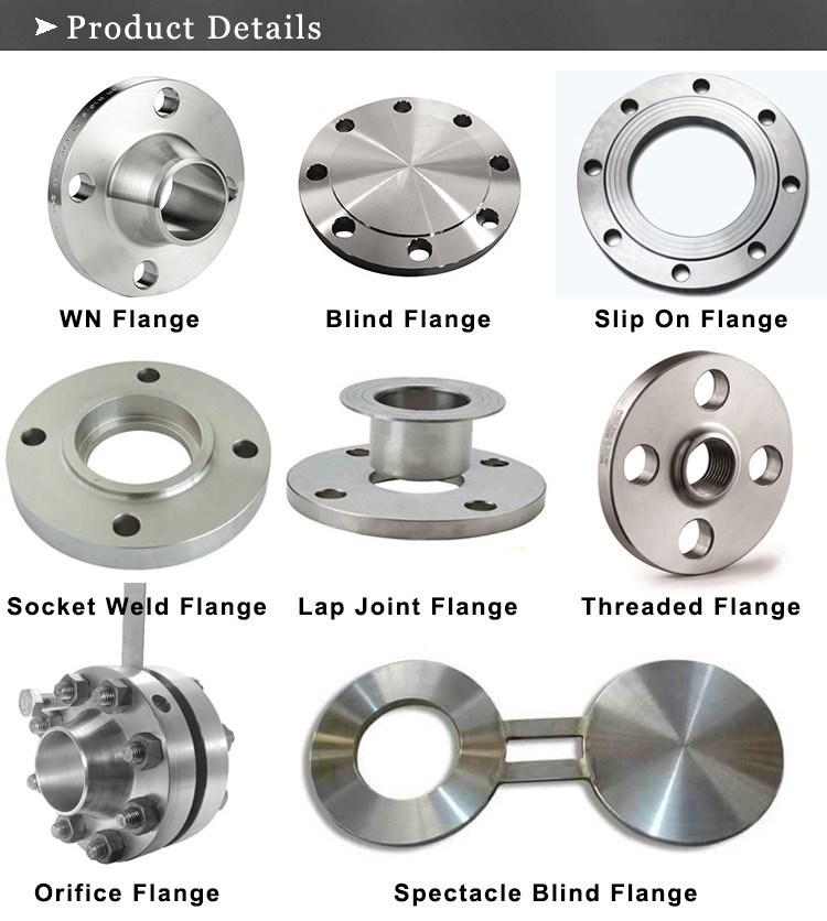 JIS-Flange-Stainless-Steel-Pipe-Flange-Slip-on-RF-Flange